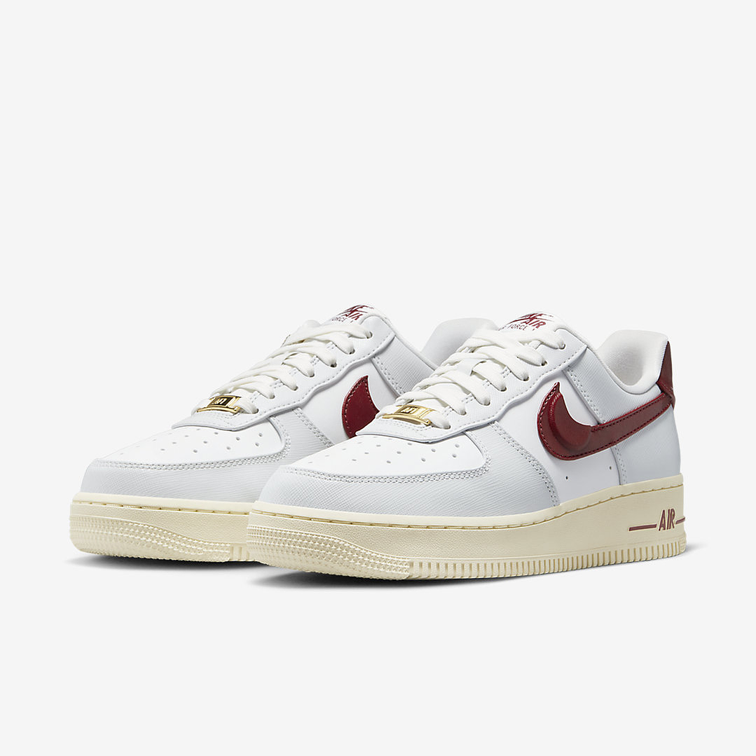 Nike Air Force 1 Low '07 SE Just Do It Photon Dust Team Red (Women's) 2