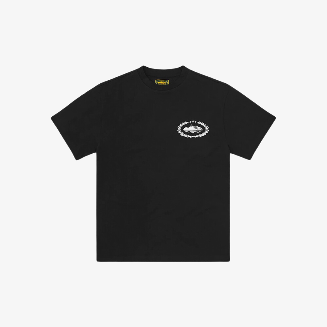 Corteiz Royale Heavyweight Tee Black 1