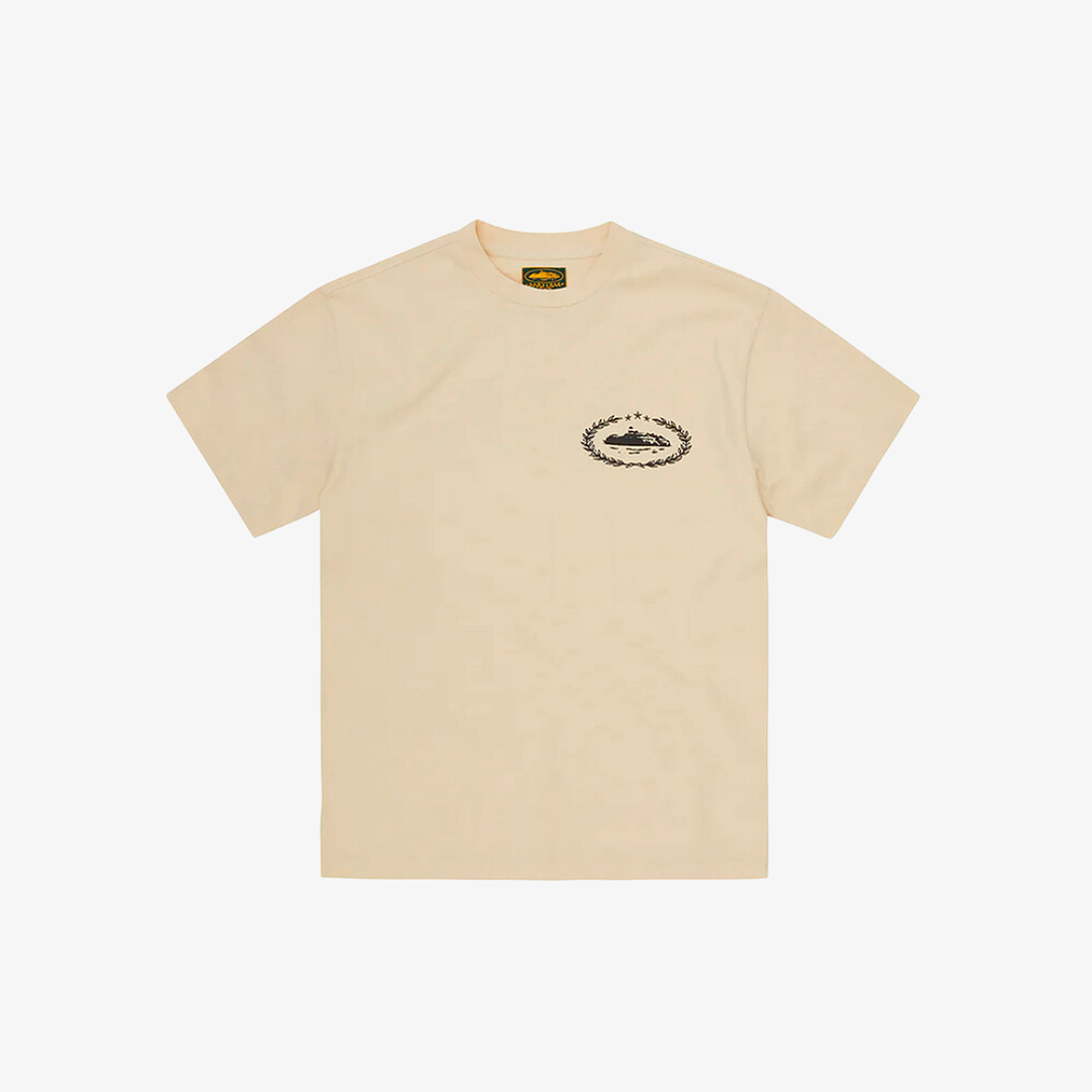 Corteiz Royale Heavyweight Tee Cream 1