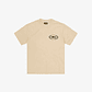 Corteiz Royale Heavyweight Tee Cream - Thumbnail 1