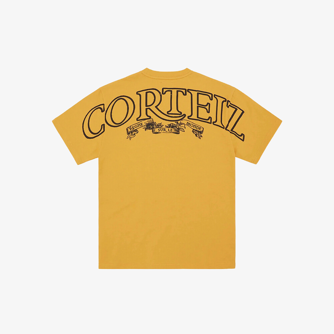Corteiz Royale Heavyweight Tee Mustard 2