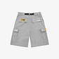 Corteiz Alcatraz Cargo Shorts Grey - Thumbnail 2