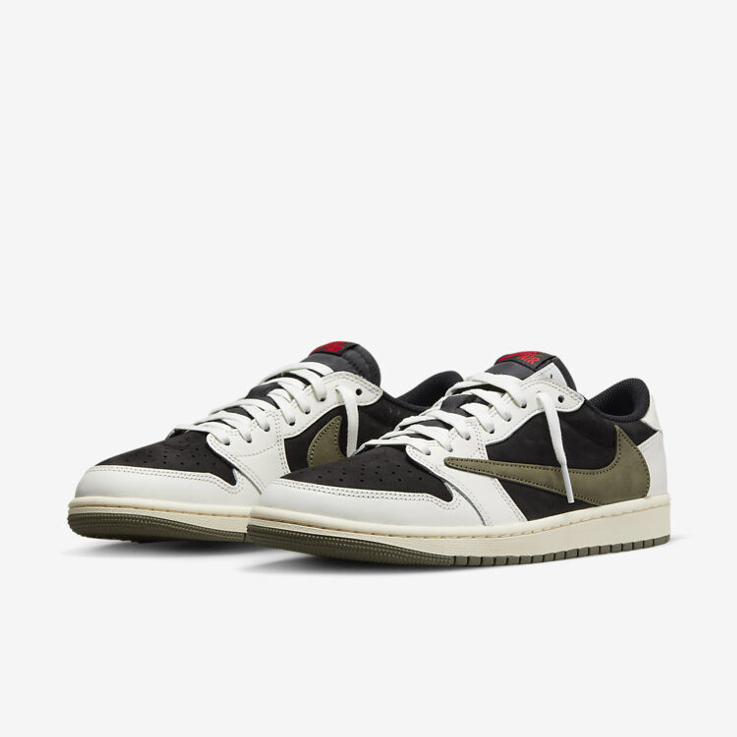 Jordan 1 Retro Low OG SP Travis Scott Olive (Women's) 2