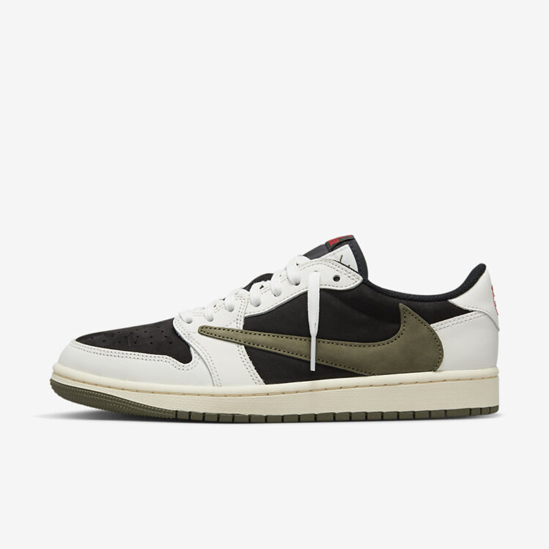 Jordan 1 Retro Low OG SP Travis Scott Olive (Women's) 1