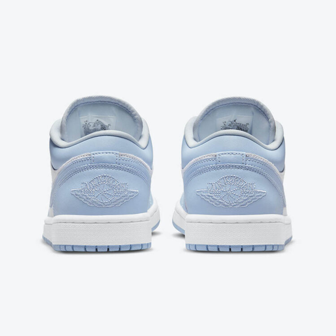 Jordan 1 Low Football Grey Aluminum (Women's) 6