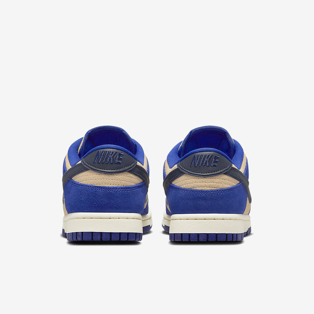 Nike Dunk Low LX Blue Suede (Women's) 5