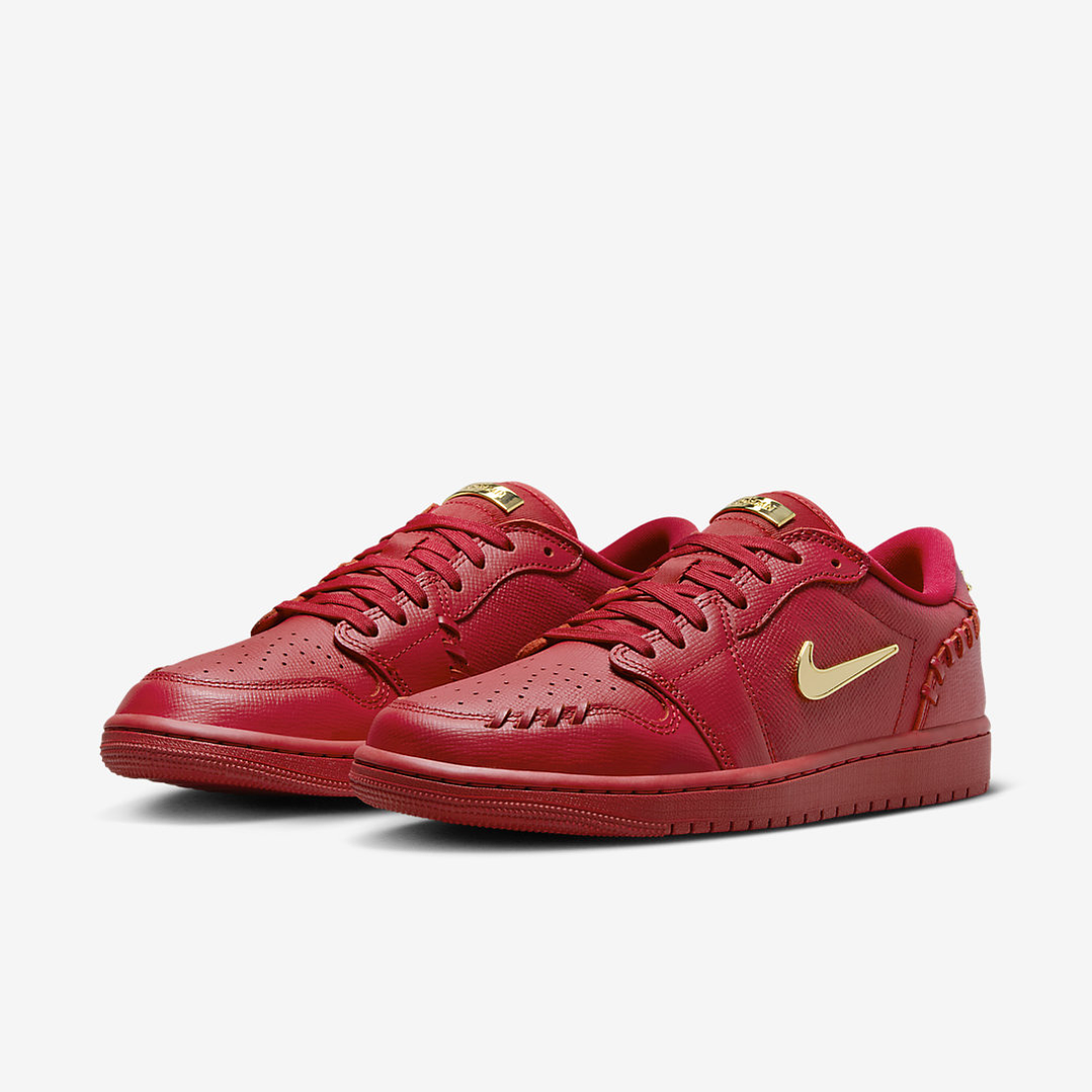 Jordan 1 Low Method of Make Gym Red Metallic Gold (Women's) 2