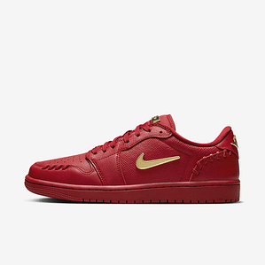 Jordan 1 Low Method of Make Gym Red Metallic Gold (Women's)