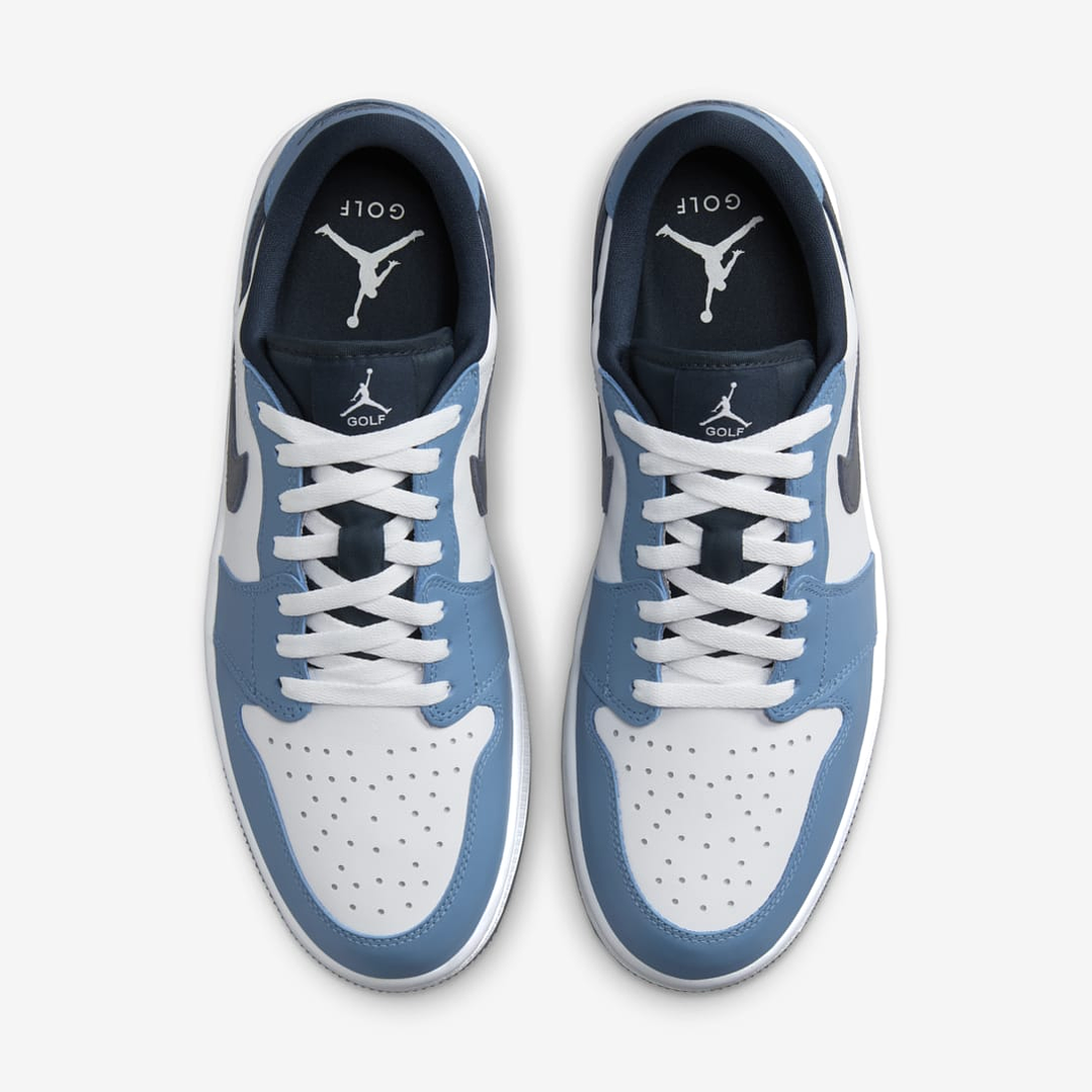 Jordan 1 Low Golf White Aegean Storm 4