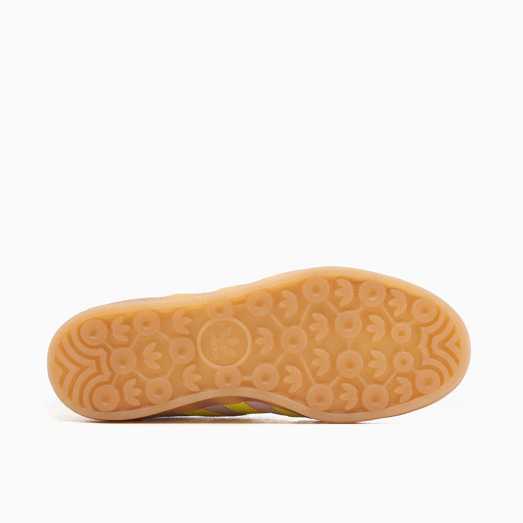 adidas Gazelle Indoor Silver Dawn Solar Yellow (Women's) 5