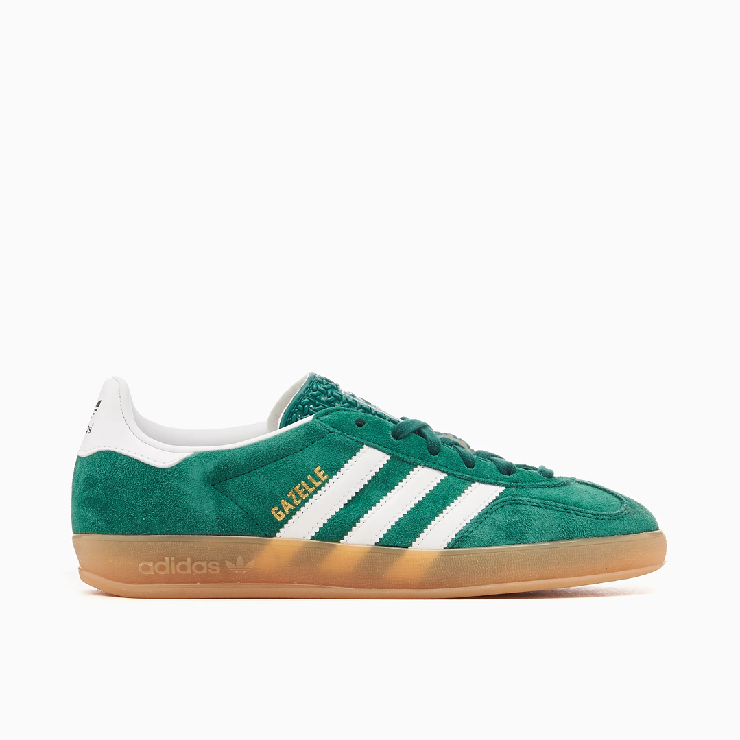 adidas Gazelle Indoor Collegiate Green Cloud White Gum 3