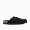 Birkenstock Boston Shearling Suede Black