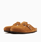 Birkenstock Boston Shearling Suede Leather Mink - thumbnail 2