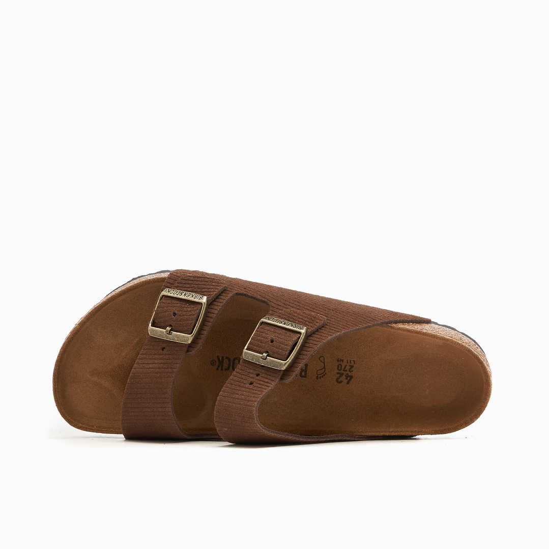 BIRKENSTOCK Arizona Suede Leather Embossed Regular 4
