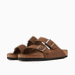 BIRKENSTOCK Arizona Suede Leather Embossed Regular - Thumbnail 2