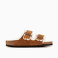 BIRKENSTOCK Arizona Shearling Suede Leather Narrow - Thumbnail 3
