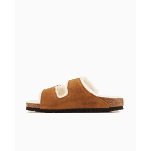 BIRKENSTOCK Arizona Shearling Suede Leather Narrow