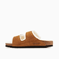 BIRKENSTOCK Arizona Shearling Suede Leather Narrow - Thumbnail 1