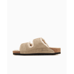 BIRKENSTOCK Arizona Shearling Suede Leather Narrow