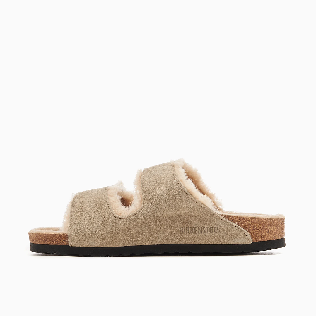 BIRKENSTOCK Arizona Shearling Suede Leather Narrow 1