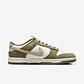 Nike Dunk Low Premium Medium Olive Hemp - Thumbnail 3