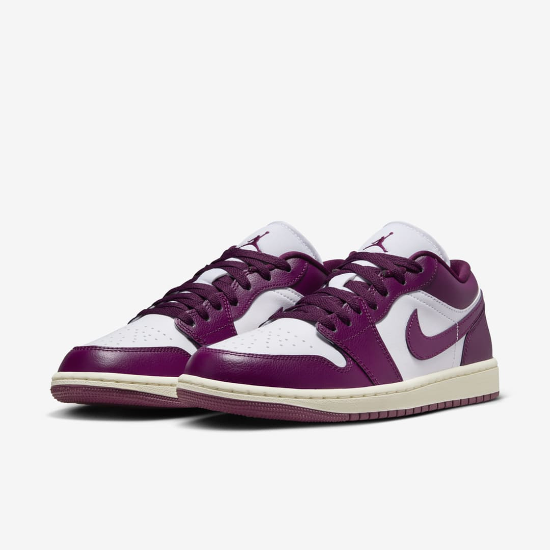 Jordan 1 Low Bordeaux (Women's) 2