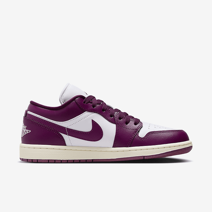 Jordan 1 Low Bordeaux (Women's) 3