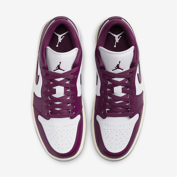 Jordan 1 Low Bordeaux (Women's) 4