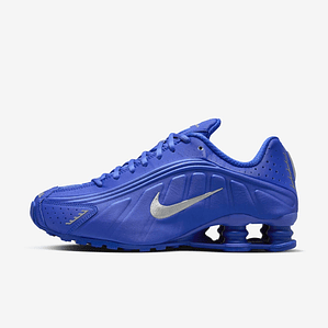 Nike Shox R4 Racer Blue Metallic Silver (Women's)