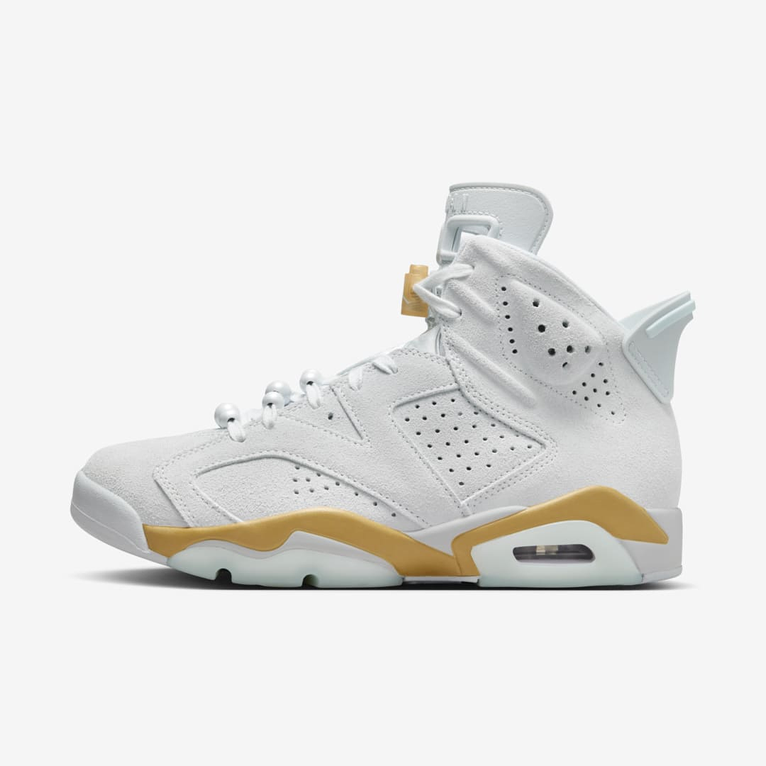Jordan 6 Retro Craft Paris Olympics Pearl (Women's) 1