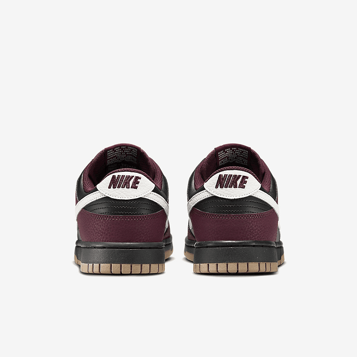 Nike Dunk Low Next Nature Burgundy Crush Black (Women's) 5