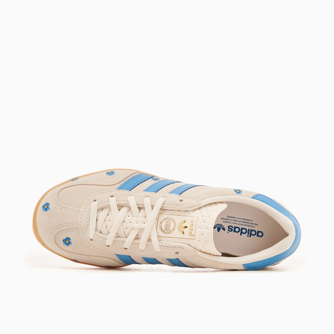 adidas Gazelle Indoor Light Blue Floral (Women's) 5
