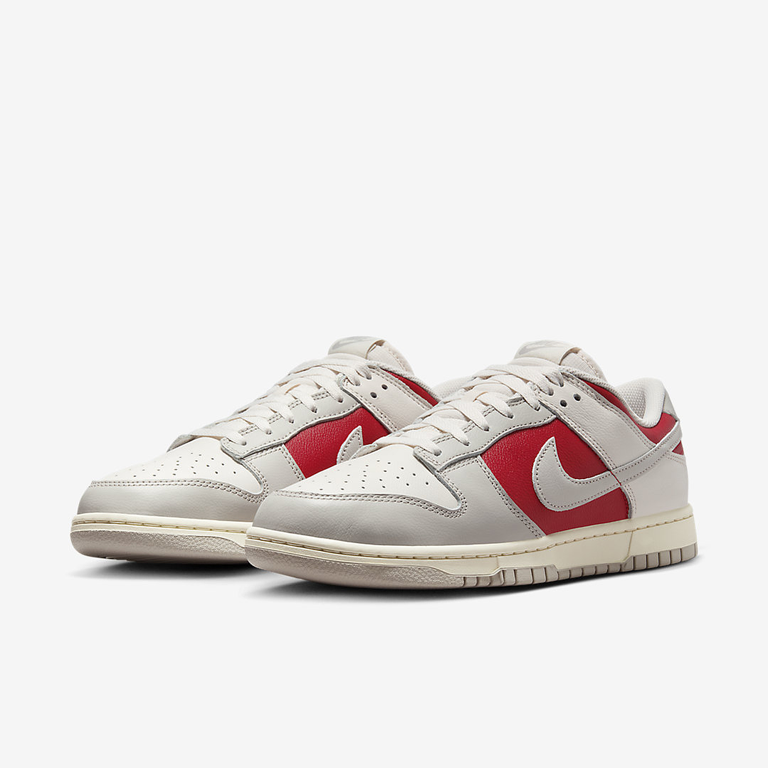 Nike Dunk Low Light Iron Ore Gym Red 2