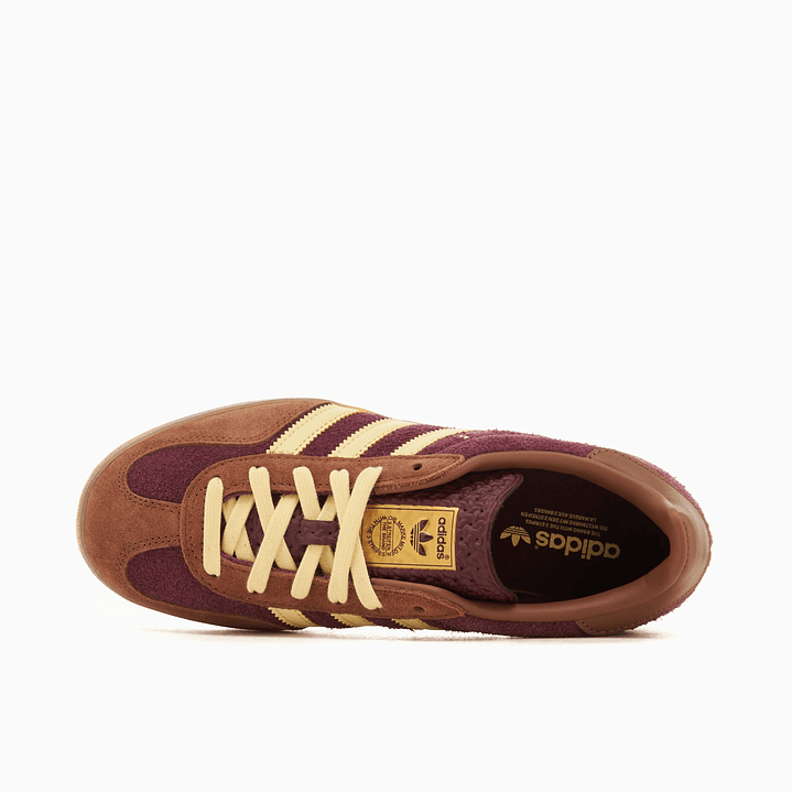 adidas Gazelle Indoor Maroon Almost Yellow 4