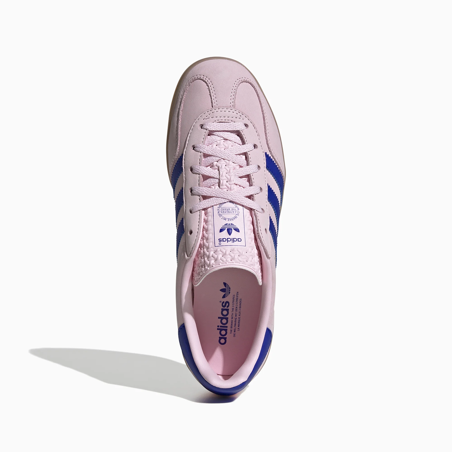 adidas Gazelle Indoor Clear Pink Lucid Blue (Women's) 2