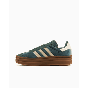 adidas Gazelle Bold Mineral Green Velvet (Women's)