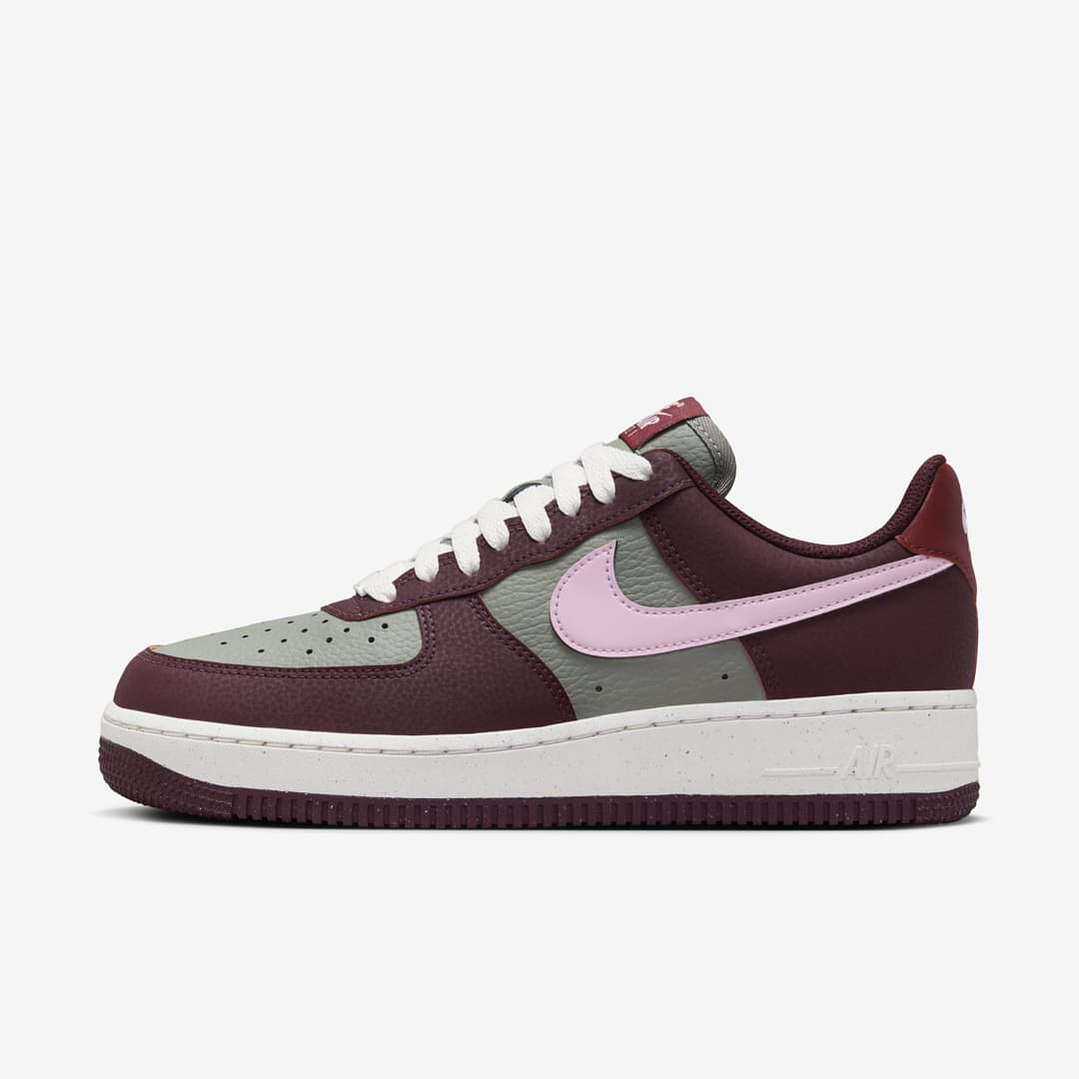 Nike Air Force 1 Low Next Nature “Burgundy Crush/Pink Foam 1