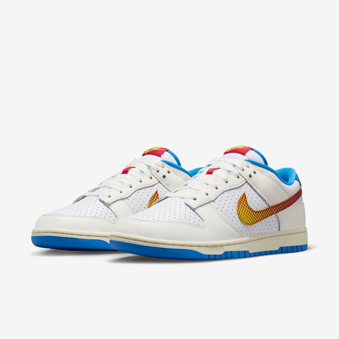 Nike Dunk Low Retro SE Pop Art Sail Photo Blue 2
