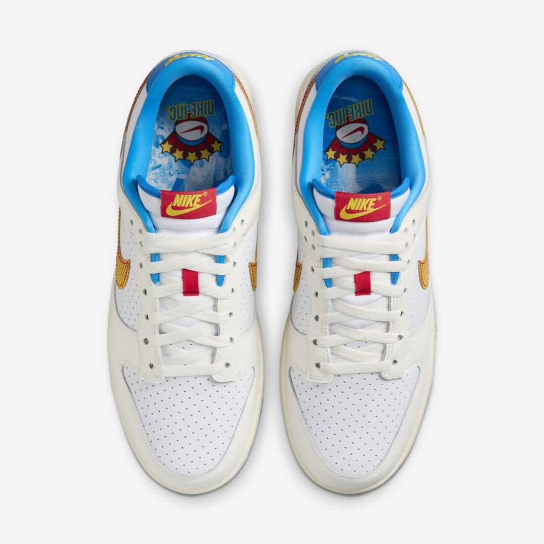 Nike Dunk Low Retro SE Pop Art Sail Photo Blue 4