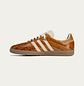 adidas Samba Wales Bonner Brown Croc - Thumbnail 1