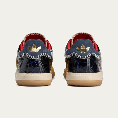 adidas Samba Millennium Wales Bonner Fade Gold Navy Croc