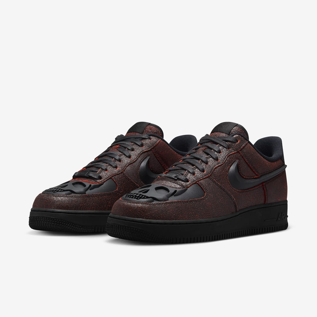 Nike Air Force 1 Low Retro QS Halloween Skull 2