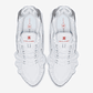 Nike Shox TL White Metallic Silver Max Orange (Women's) - Thumbnail 5