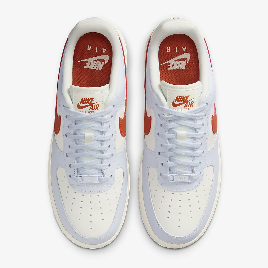 Nike Air Force 1 Low '07 Football Grey Vintage Coral (Women's) 5