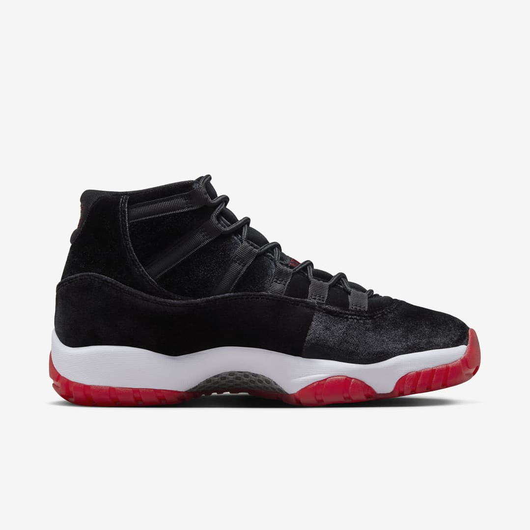 Jordan 11 Retro Bred Velvet (Women's) 3