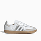 adidas Samba OG White Silver Metallic Grey (Women's) - Thumbnail 3