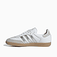 adidas Samba OG White Silver Metallic Grey (Women's) - Thumbnail 1