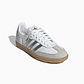 adidas Samba OG White Silver Metallic Grey (Women's) - Thumbnail 2