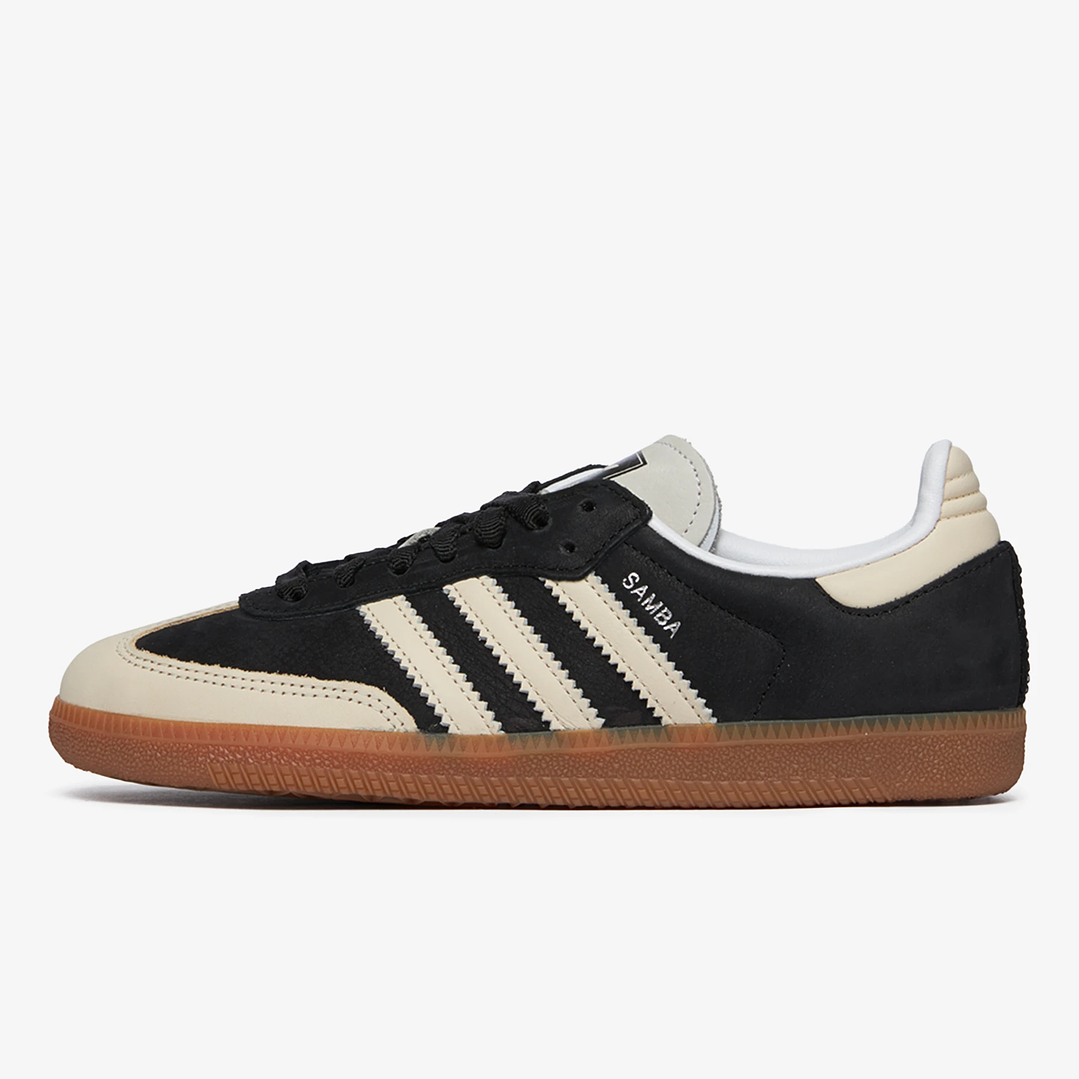 adidas Samba OG Black Wonder White (Women's) 1