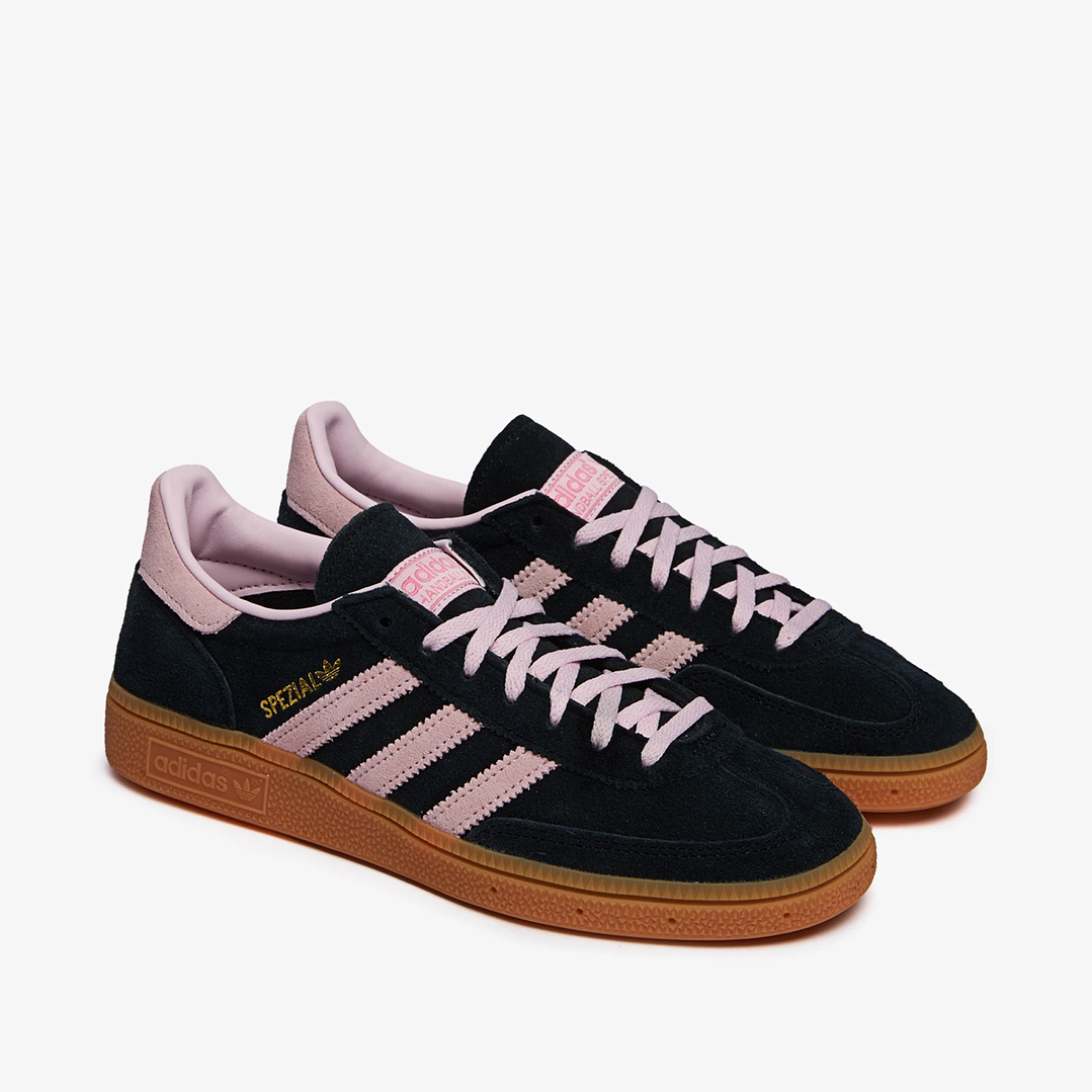 adidas Handball Spezial Core Black Clear Pink Gum (Women's) 4
